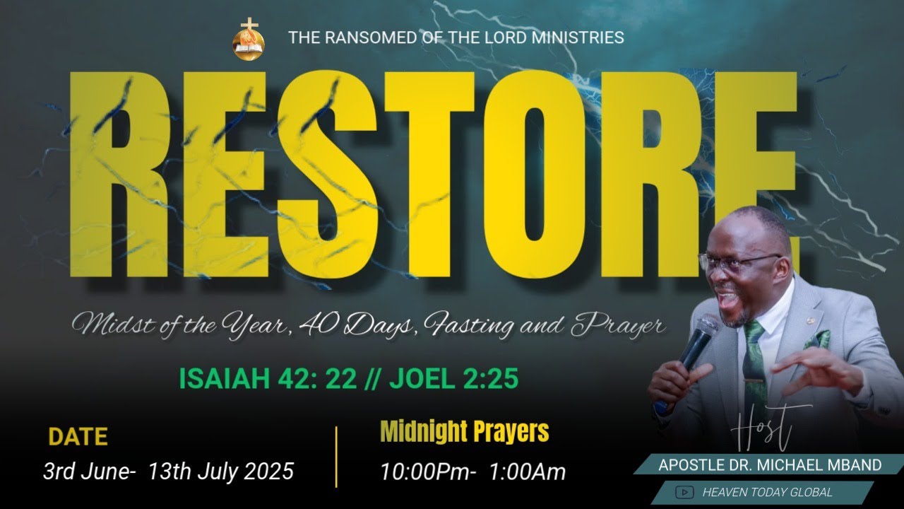 UNVEILING THE WONDERS OF PRAYER AND FASTING || DAY 22